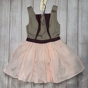 NWT Origami Panel Mini Dress